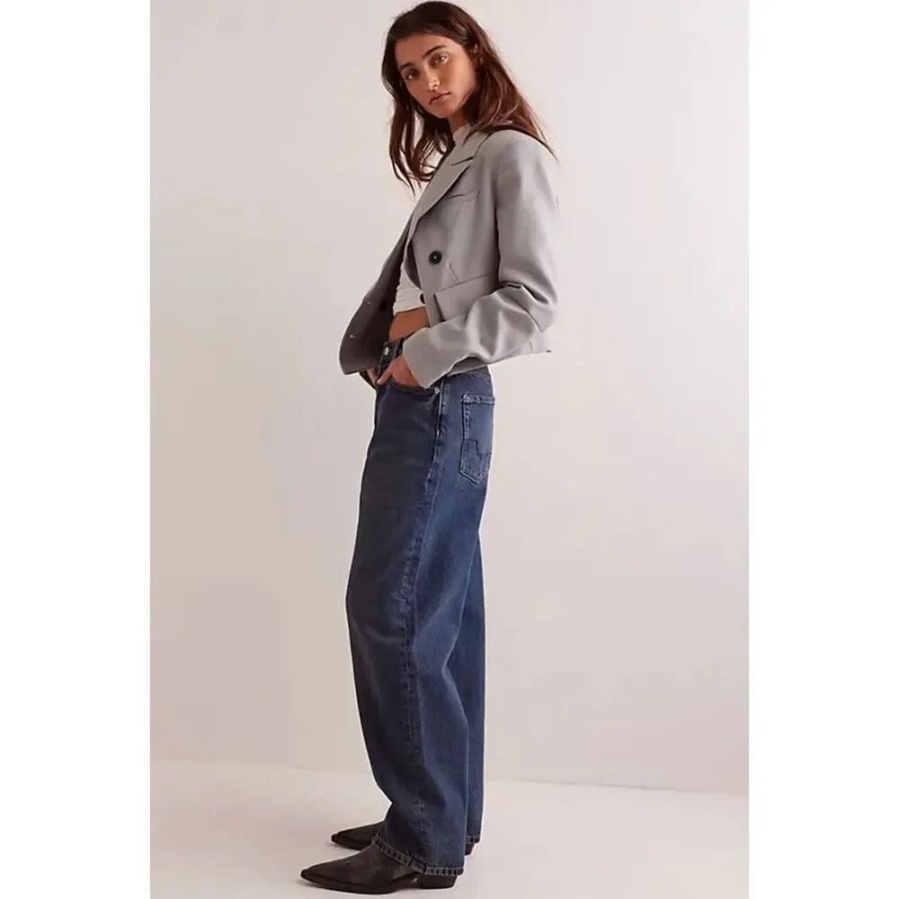 Free‎ People We The Free Cora Slouchy Jeans 25 NWOT